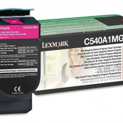 Lexmark C540A1MG Kırmızı Orjinal Toner