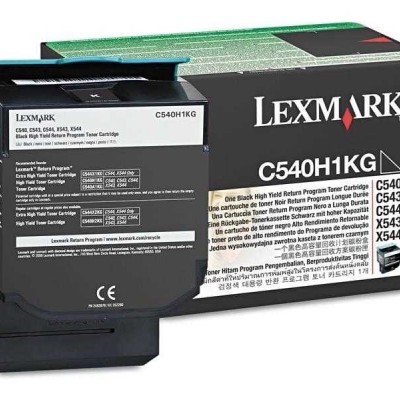 Lexmark C540H1KG Siyah Orjinal Toner