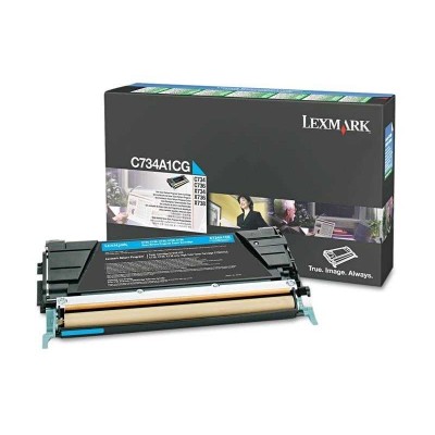 Lexmark C734A1CG Mavi Orjinal Toner