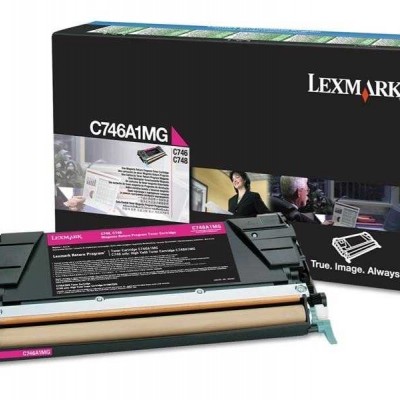 Lexmark C746A1MG Kırmızı Orjinal Toner