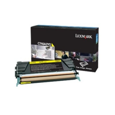 Lexmark C746A3YG Sarı Orjinal Toner