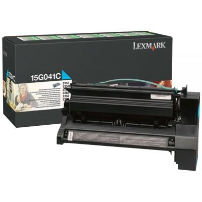 Lexmark (C752) 15G041C Mavi Orjinal Toner Lexmark (C752) 15G041C Mavi Orjinal Toner