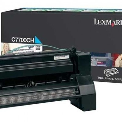 Lexmark (C770) C7700CH Mavi Orjinal Toner Yüksek Kapasiteli Lexmark (C770) C7700CH Mavi Orjinal Toner Yüksek Kapasiteli