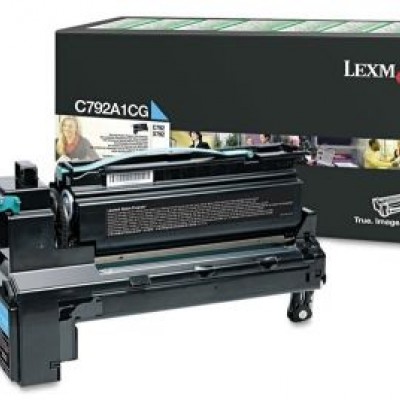 Lexmark (C792) C792A1CG Mavi Orjinal Toner Lexmark (C792) C792A1CG Mavi Orjinal Toner
