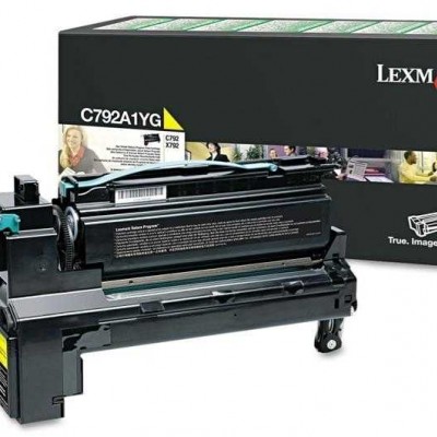 Lexmark (C792) C792A1YG Sarı Orjinal Toner Lexmark (C792) C792A1YG Sarı Orjinal Toner