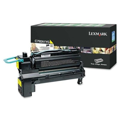 Lexmark (C792) C792A1YG Sarı Orjinal Toner
