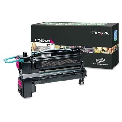 Lexmark (C792) C792X1MG Kırmızı Orjinal Toner Yüksek Kapasiteli