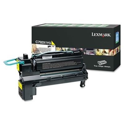 Lexmark (C792) C792X1YG Sarı Orjinal Toner Yüksek Kapasiteli