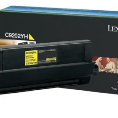Lexmark (C920) C9202YH Sarı Orjinal Toner Lexmark (C920) C9202YH Sarı Orjinal Toner