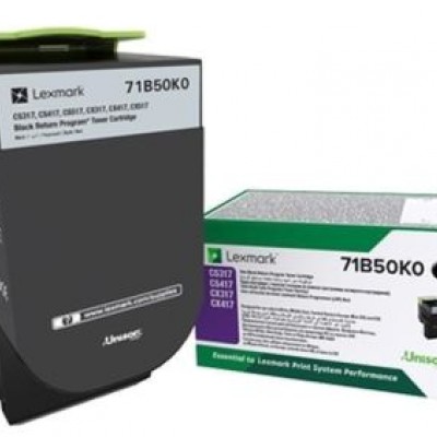 Lexmark (CS317) 71B50K0 Siyah Orjinal Toner Lexmark (CS317) 71B50K0 Siyah Orjinal Toner