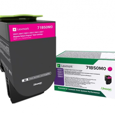 Lexmark (CS317) 71B50M0 Kırmızı Orjinal Toner Lexmark (CS317) 71B50M0 Kırmızı Orjinal Toner