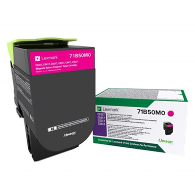 Lexmark (CS317) 71B50M0 Kırmızı Orjinal Toner