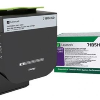 Lexmark (CS417) 71B5HK0 Siyah Orjinal Toner Yüksek Kapasiteli Lexmark (CS417) 71B5HK0 Siyah Orjinal Toner Yüksek Kapasiteli