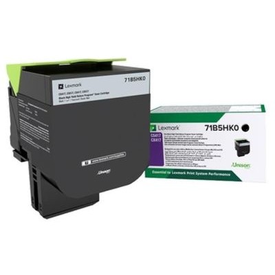 Lexmark (CS417) 71B5HK0 Siyah Orjinal Toner Yüksek Kapasiteli
