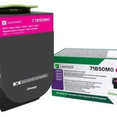 Lexmark (CS417) 71B5HM0 Kırmızı Orjinal Toner Lexmark (CS417) 71B5HM0 Kırmızı Orjinal Toner