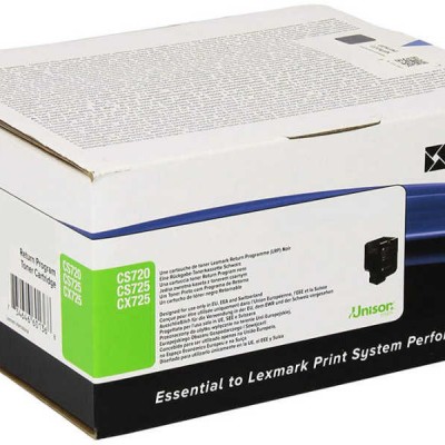 Lexmark (CS720) 74C5SC0 Mavi Orjinal Toner Yüksek Kapasiteli Lexmark (CS720) 74C5SC0 Mavi Orjinal Toner Yüksek Kapasiteli