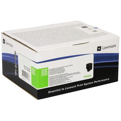 Lexmark (CS720) 74C5SK0 Siyah Orjinal Toner Yüksek Kapasiteli