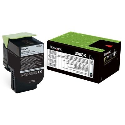 Lexmark (CX310) 80C8SK0 Siyah Orjinal Toner 