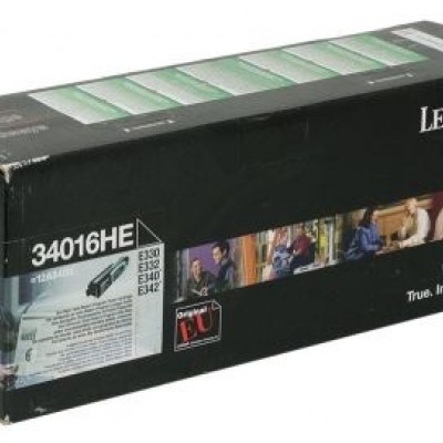 Lexmark (E330) 34016HE Orjinal Toner Yüksek Kapasiteli Lexmark (E330) 34016HE Orjinal Toner Yüksek Kapasiteli