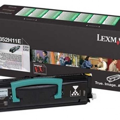 Lexmark E352H11E Siyah Orjinal Toner Lexmark E352H11E Siyah Orjinal Toner