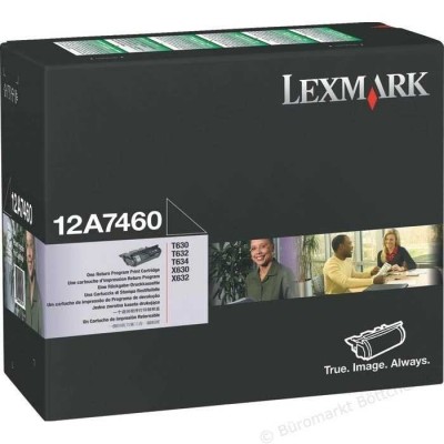 Lexmark T630-12A7460 Orjinal Toner Lexmark T630-12A7460 Orjinal Toner
