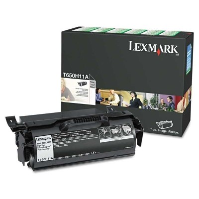 Lexmark T650H11E Kutusu Hasarlı Siyah Orjinal Toner 