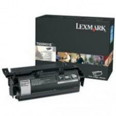 Lexmark T650H31E Siyah Orijinal Toner Lexmark T650H31E Siyah Orijinal Toner