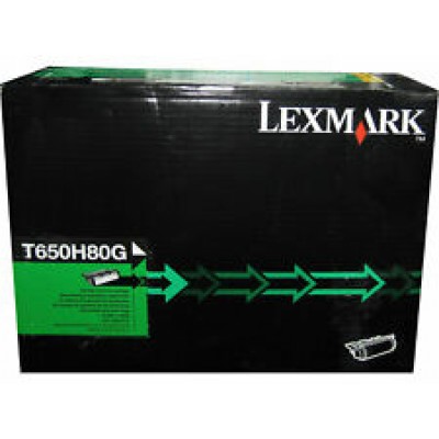 Lexmark T650H80G (T650-T652-T654) Siyah Orjinal  Toner Yüksek Kapasite