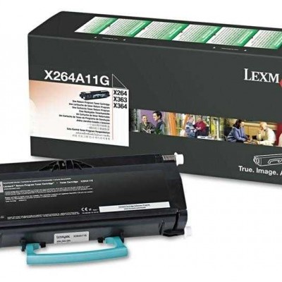 Lexmark X264A11G Siyah Orjinal Toner Lexmark X264A11G Siyah Orjinal Toner