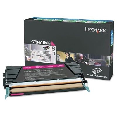 Lexmark (X746) X746A1MG Kırmızı Orjinal Toner