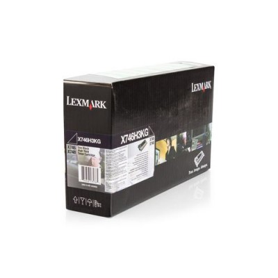 Lexmark X746H3KG Siyah Orjinal Toner Lexmark X746H3KG Siyah Orjinal Toner