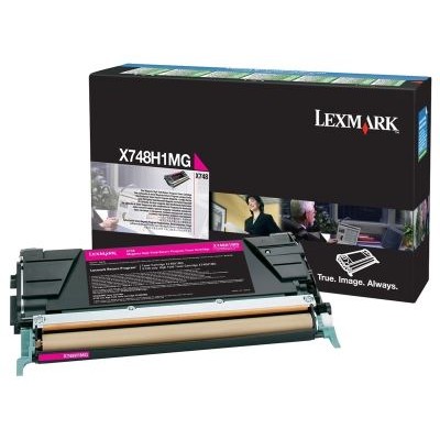 Lexmark (X748) X748H1MG Kırmızı Orjinal Toner Yüksek Kapasiteli