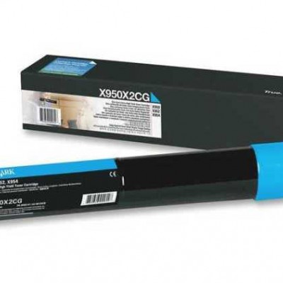 Lexmark (X950) X950X2CG Mavi Orjinal Toner Lexmark (X950) X950X2CG Mavi Orjinal Toner