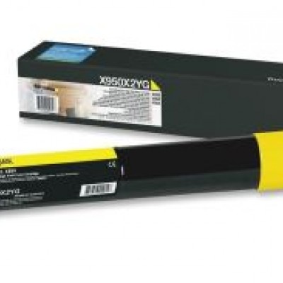 Lexmark (X950) X950X2YG Sarı Orjinal Toner Lexmark (X950) X950X2YG Sarı Orjinal Toner