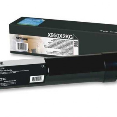 Lexmark X950X2KG Siyah Orjinal Toner Lexmark X950X2KG Siyah Orjinal Toner