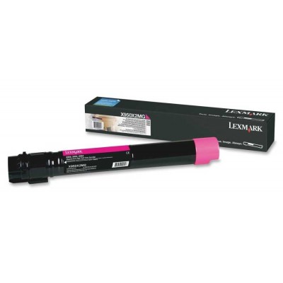 Lexmark X950X2MG Kırmızı Orjinal Toner