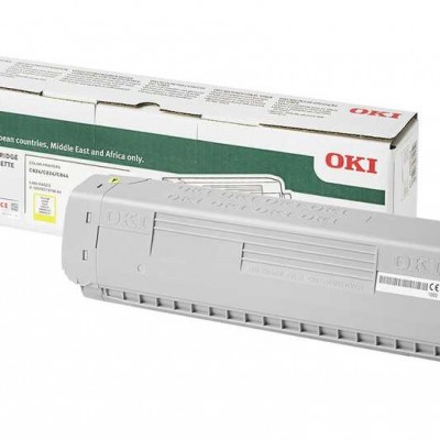OKI (47095705) Sarı Orjinal Toner - C824 / C834 / C844
