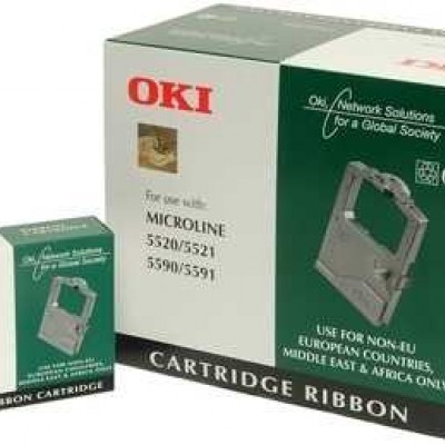 Oki 5520 (01277801) Siyah Orjinal 16'lı Paket Şerit 