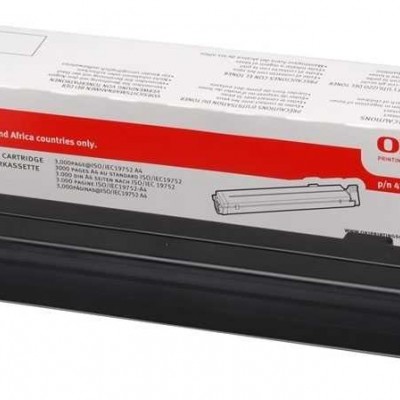 Oki B4400 (43502306) Kutusu Hasarlı Siyah Orjinal Toner 