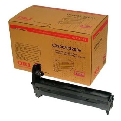 Oki C3200 - (42126663) Orjinal Kırmızı Drum Ünitesi Oki C3200 - (42126663) Orjinal Kırmızı Drum Ünitesi