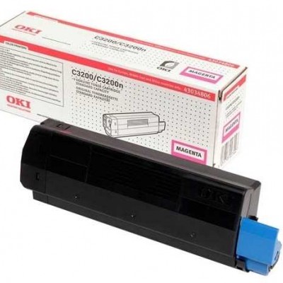 Oki C3200 (43034814) Kırmızı Orjinal Toner