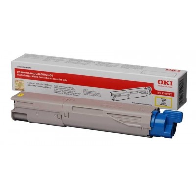Oki C3300 - (43459441) Sarı Orjinal Toner