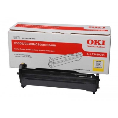 Oki C3300 - (43460205) Orjinal Sarı Drum Ünitesi