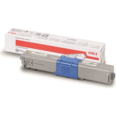 Oki C332 (46508709) Sarı Orjinal Toner Yüksek Kapasiteli