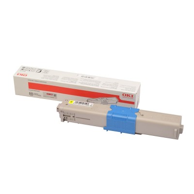 Oki C332 (46508733) Sarı Orjinal Toner Yüksek Kapasiteli