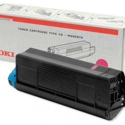 Oki C5100 - (42127489) Kırmızı Orjinal Toner