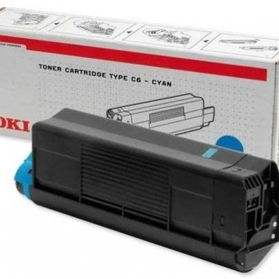 Oki C5100 - (42127490) Mavi Orjinal Toner