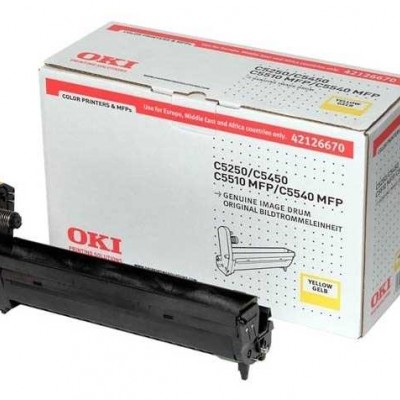 Oki C5250 - (42126670) Orjinal Sarı Drum Ünitesi Oki C5250 - (42126670) Orjinal Sarı Drum Ünitesi