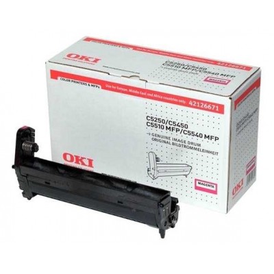 Oki C5250 - (42126671) Orjinal Kırmızı Drum Ünitesi