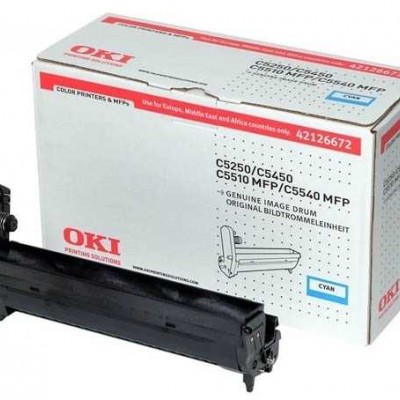 Oki C5250 - (42126672) Orjinal Mavi Drum Ünitesi Oki C5250 - (42126672) Orjinal Mavi Drum Ünitesi